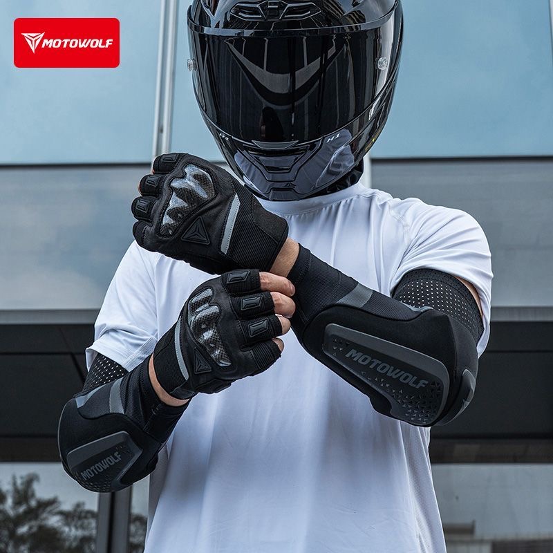 Mountain Biking Elbow Pads - Protections de coude respirantes pour moto,