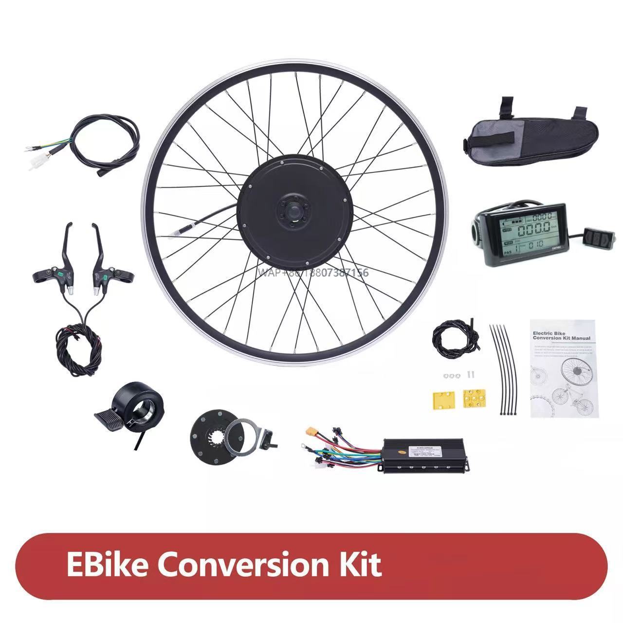 Mountain Biking Usa - Kit de Moteur Arrière Sans Balais