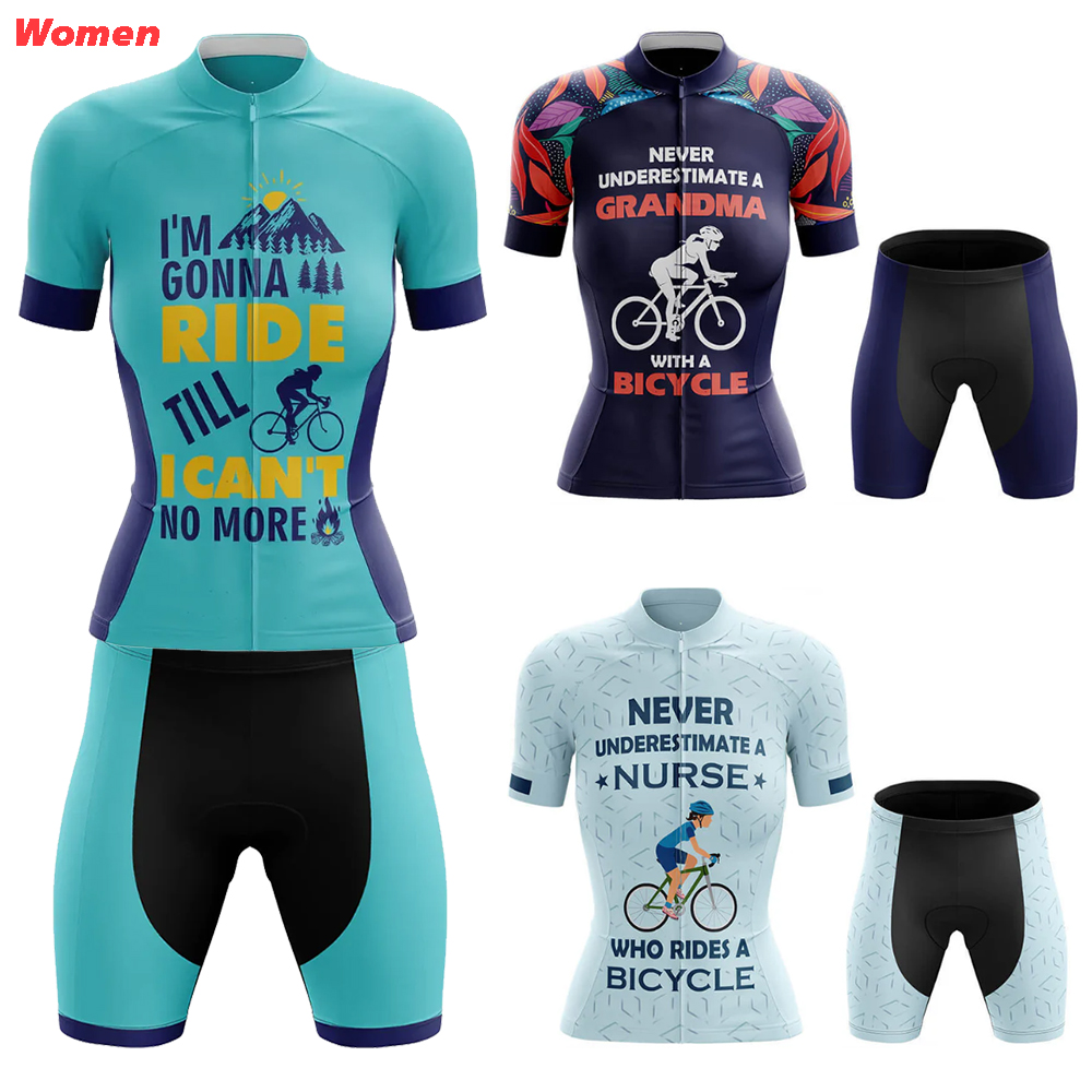 Mountain Biking Outfits Women - Vêtements de cyclisme en Polyester pour