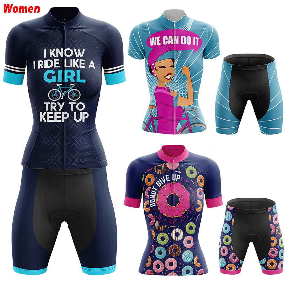 Mountain Biking Outfits Women - Comme une fille Polyester vêtements de