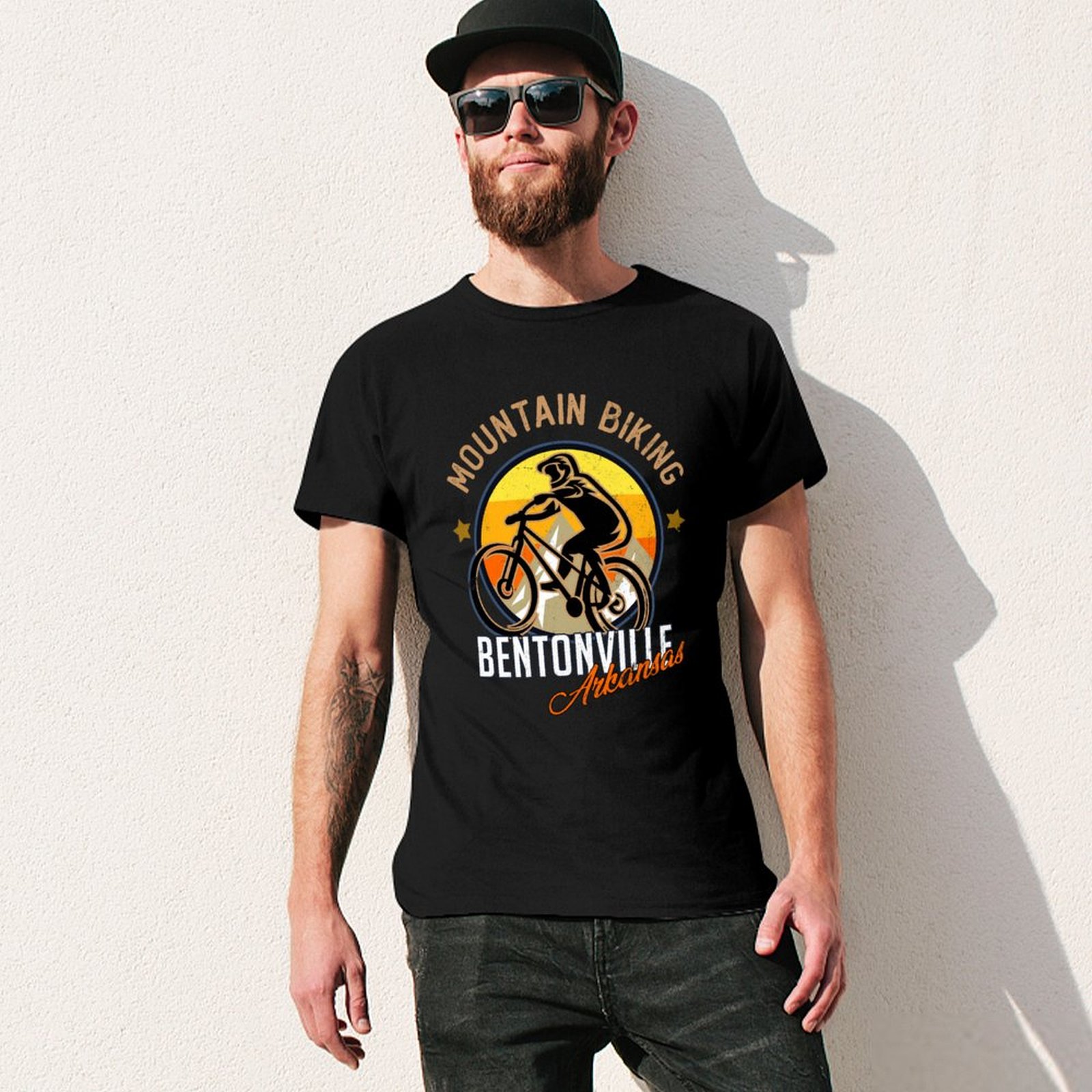 T-shirt de cyclisme en montagn - Mountain Biking In Arkansas avis et prix