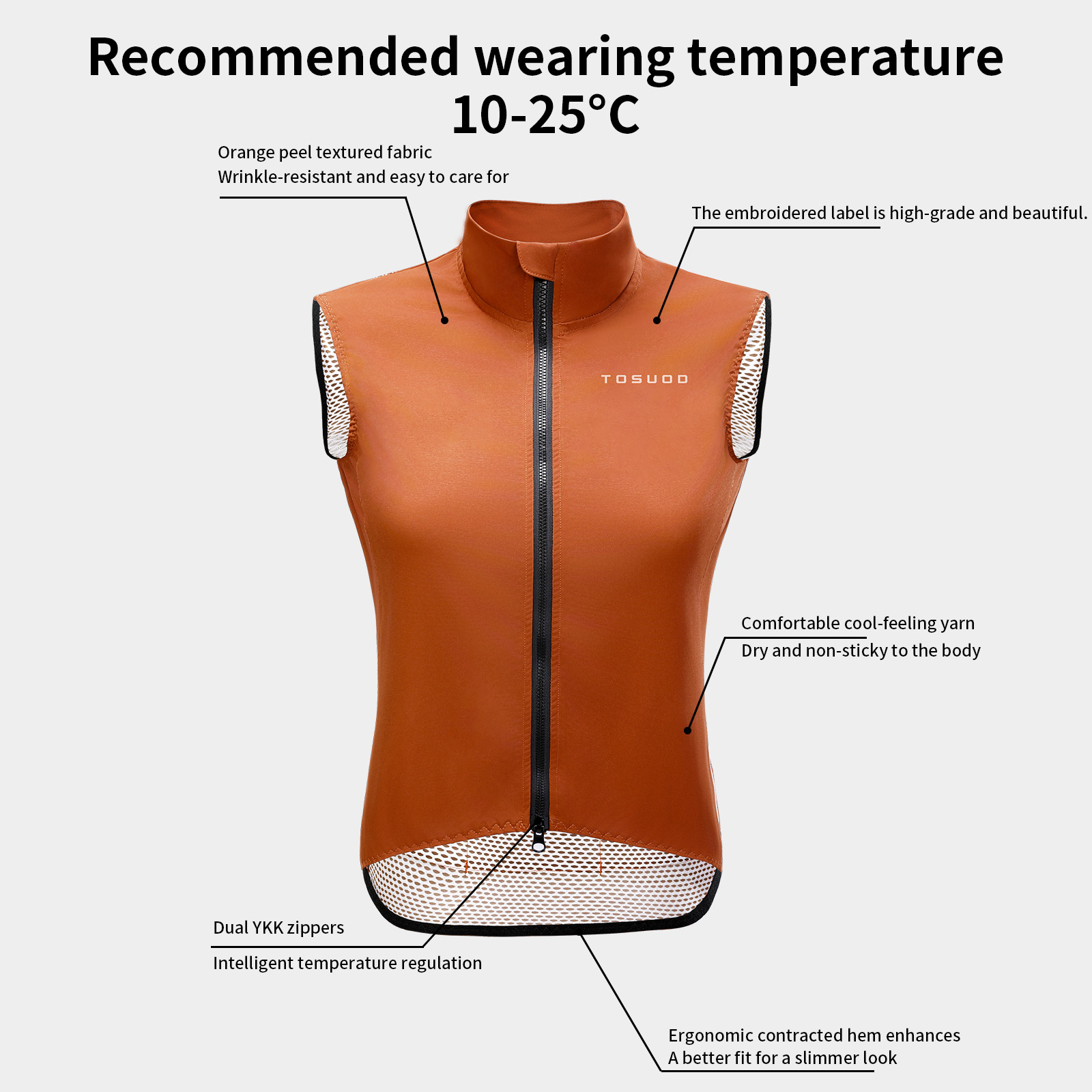 TOSUOD Maillots pour femmes, v - Mountain Biking Vest avis et prix